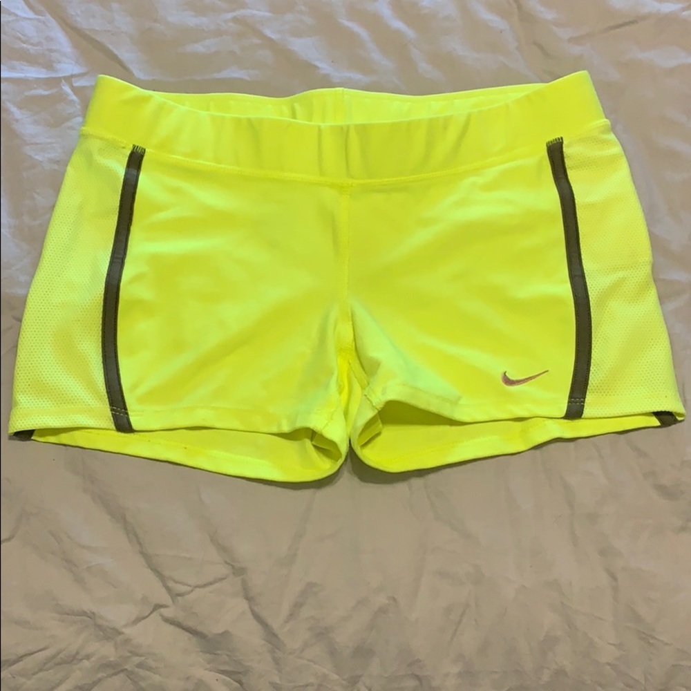 Nike DryFit Neon Shorts